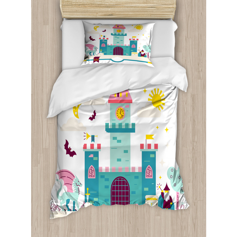 Children Theme Magic Kingdom Duvet Cover Set