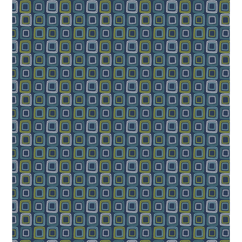 Lattice Vibrant Squares Art Duvet Cover Set