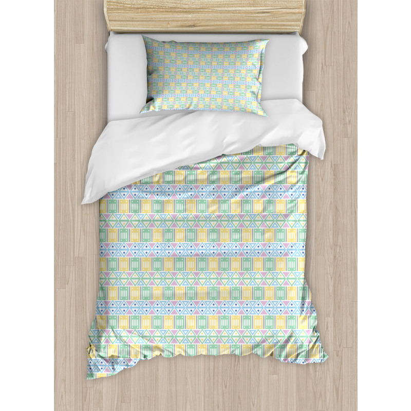 Geometrical Native Ornaments Duvet Cover Set