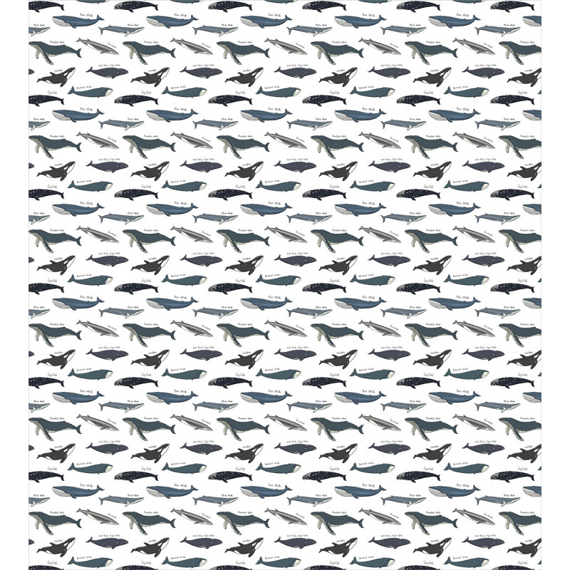 Type of Fish Grey Fin Killer Duvet Cover Set