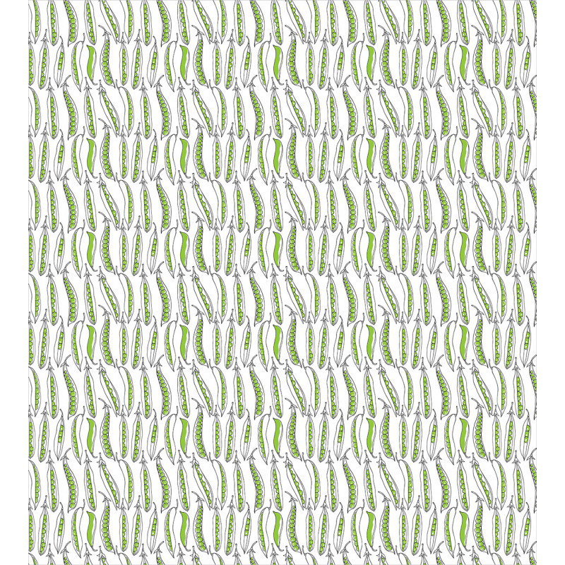 Green Peas Doodle Fresh Duvet Cover Set