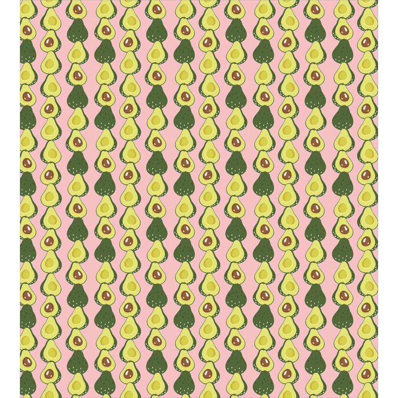 Halved Tropic Fruit Pattern Duvet Cover Set