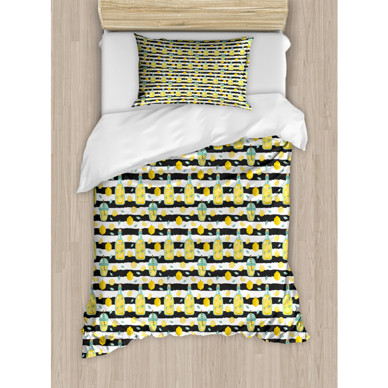 Drink in Bottle and Cup Duvet Cover Set