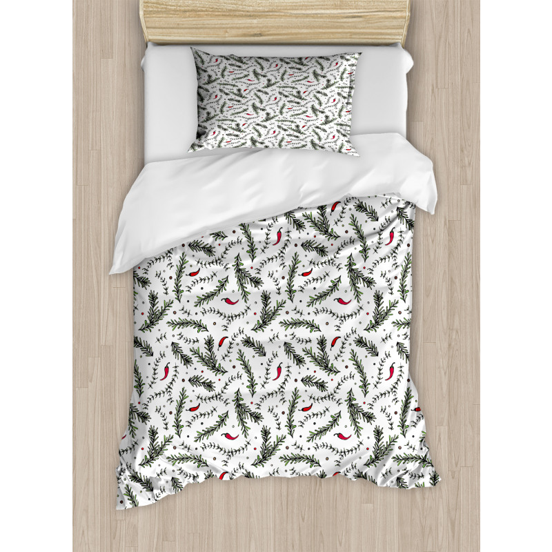 Pepper Rosemary and Thyme Duvet Cover Set