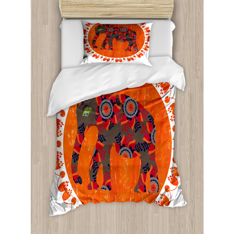 Doodle Vibrant Duvet Cover Set