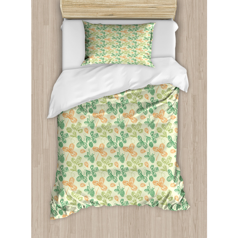 Design Leaves Art Duvet Cover Set