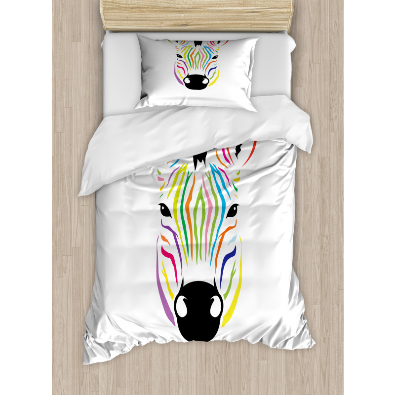 Colorful Exotic Funny Duvet Cover Set