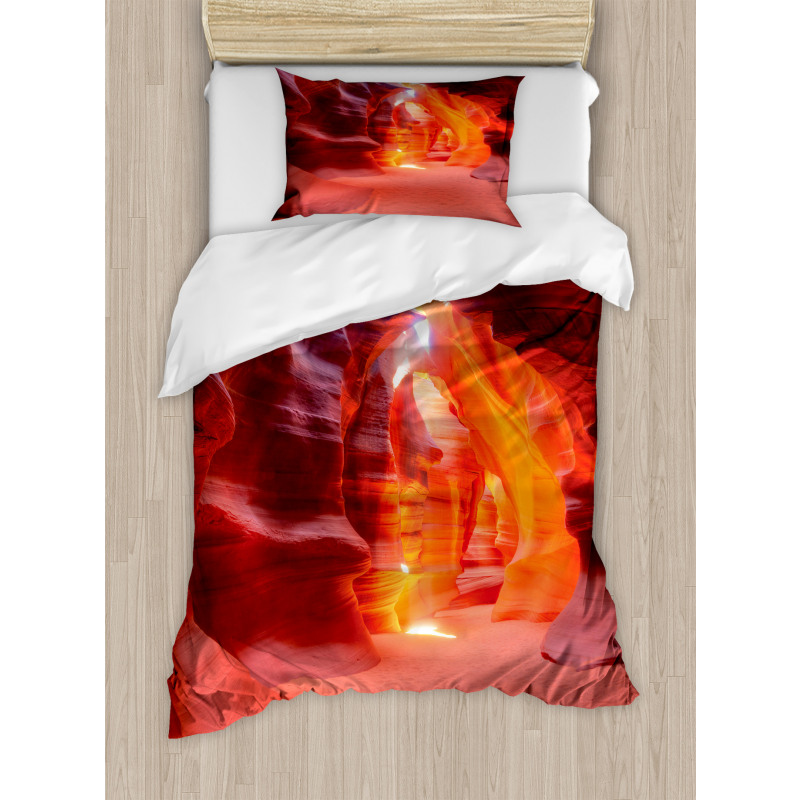 Sunbeam Antelope Canyon Duvet Cover Set