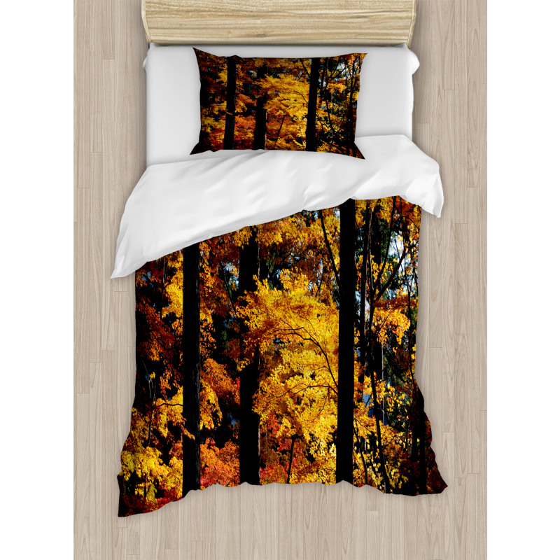 Fall Tranquil Countryside Duvet Cover Set