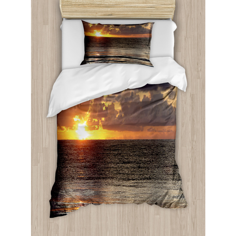 Sunrise Clouds Cancun Duvet Cover Set