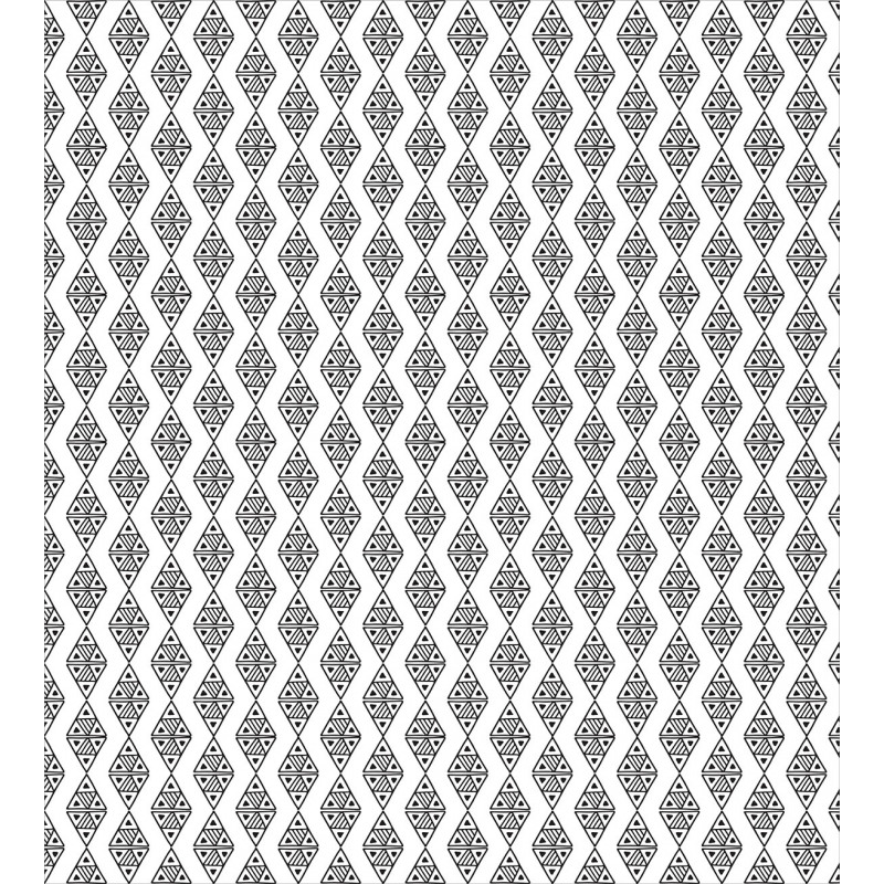 Monochrome Pattern Duvet Cover Set