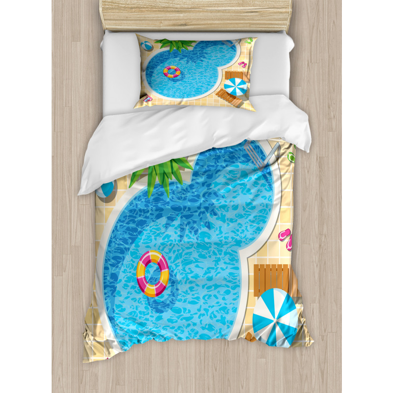 Summer Vacation Leisure Duvet Cover Set