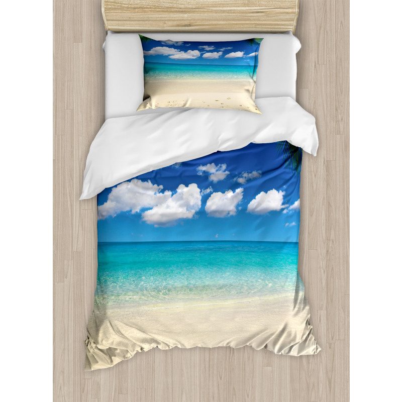 Tropic Vacation Scenic Duvet Cover Set