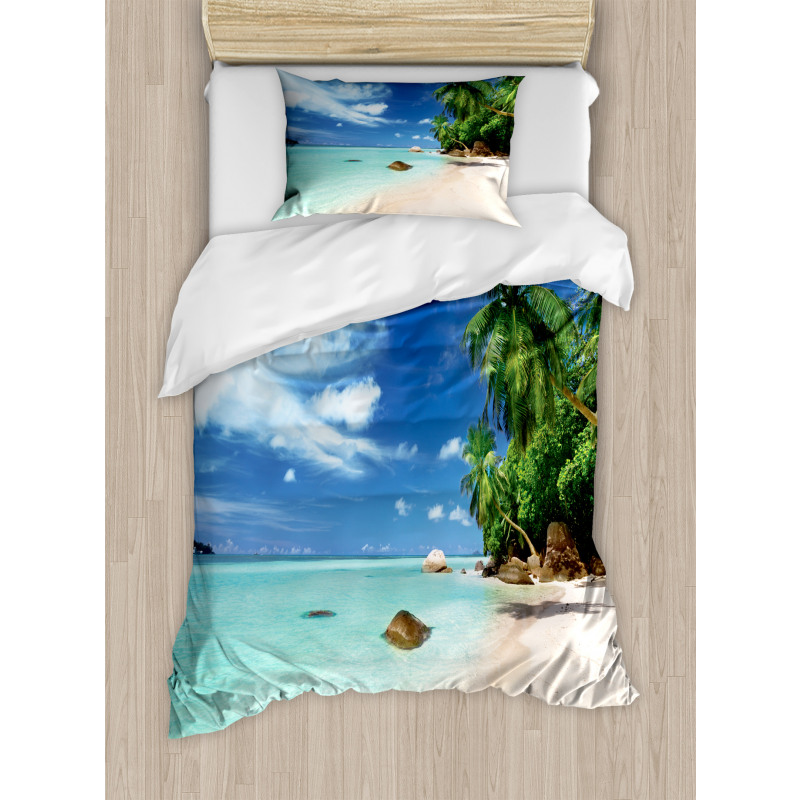 Seascape Nature Jungle Duvet Cover Set