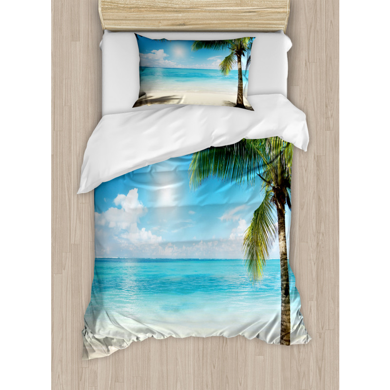 Coconut Shadows Duvet Cover Set