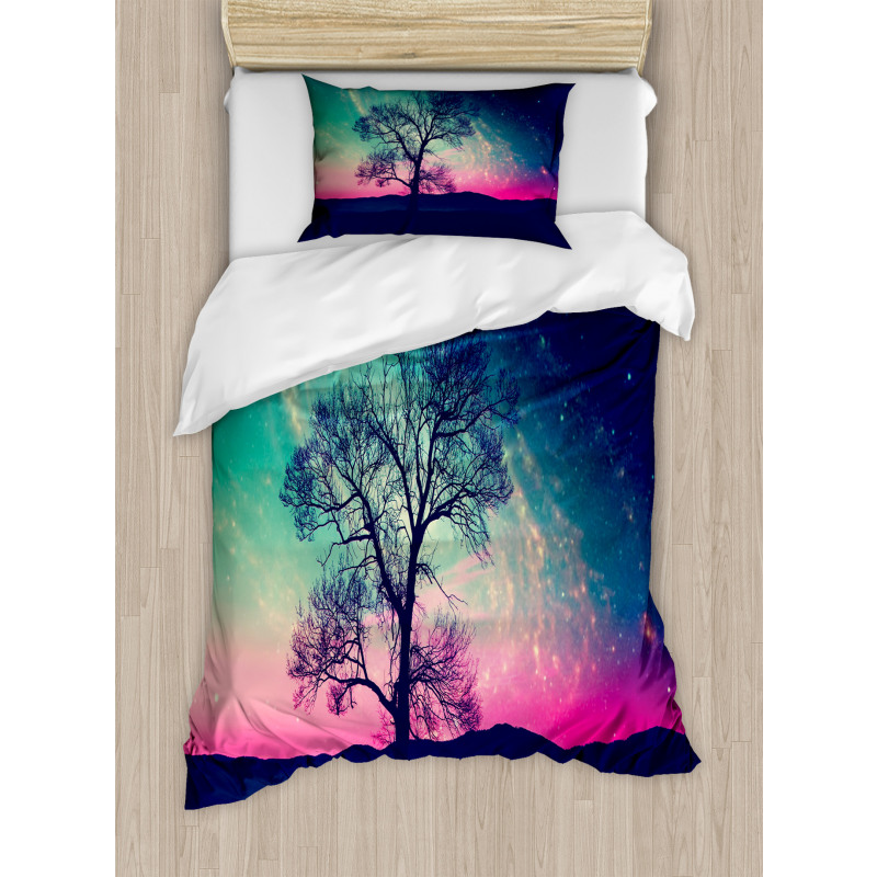 Aurora Borealis Duvet Cover Set