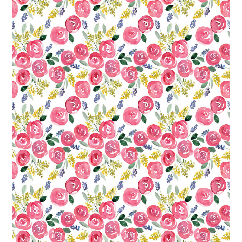 Fine Art Style Spring Flora Duvet Cover Set
