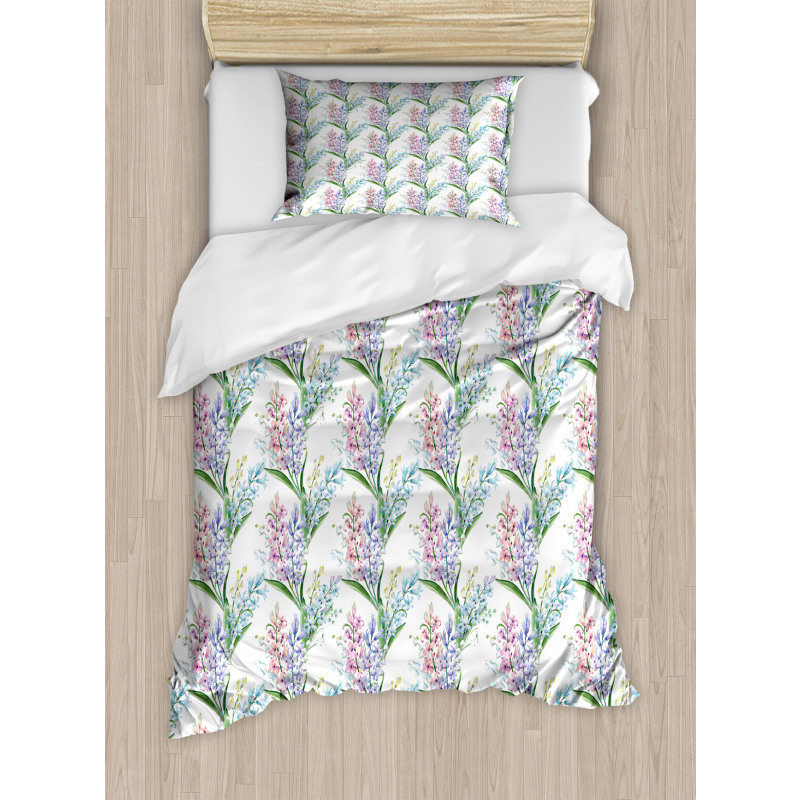 Hyacinth Flower Duvet Cover Set