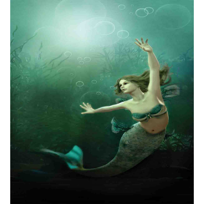 Mermaid Undersea Duvet Cover Set