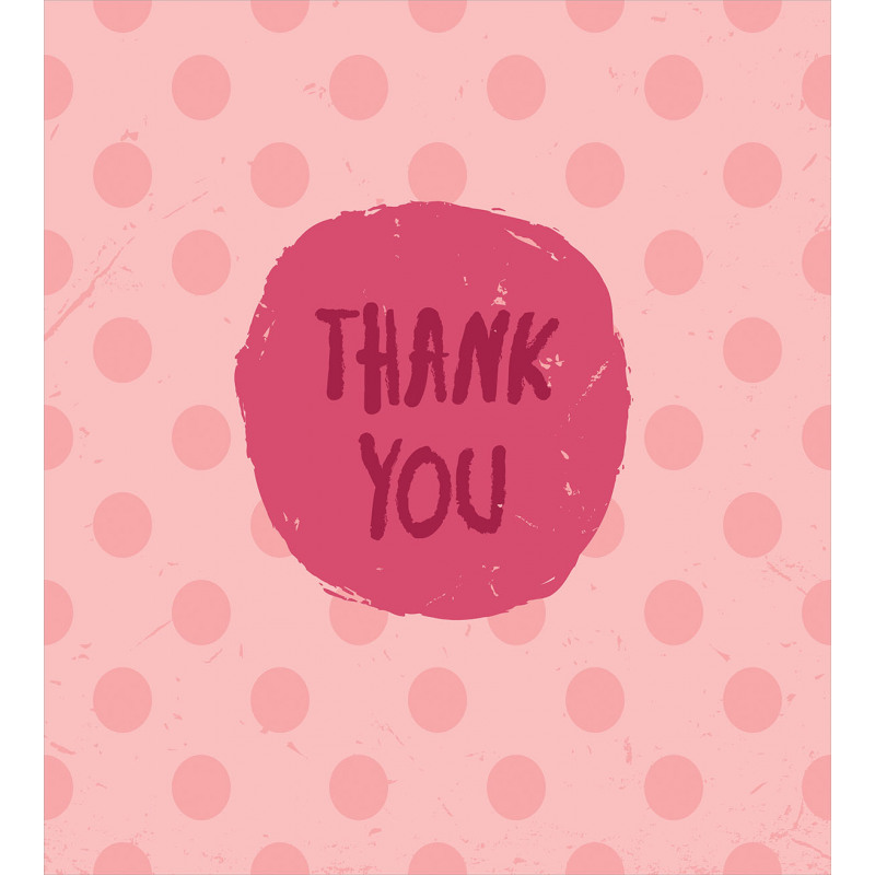 Thank You Wording Duvet Cover Set