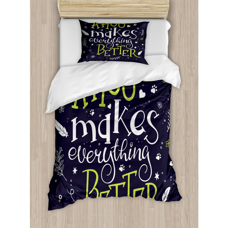 Hug Makes Everything Better Duvet Cover Set