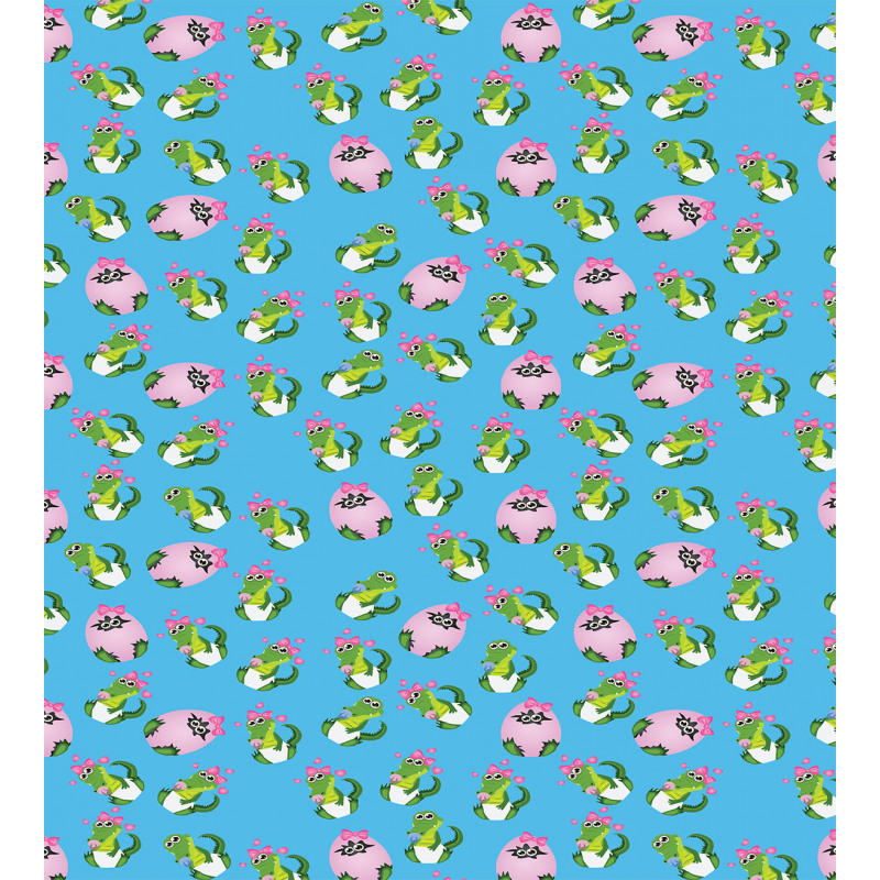 Cartoon Baby Crocodiles Duvet Cover Set