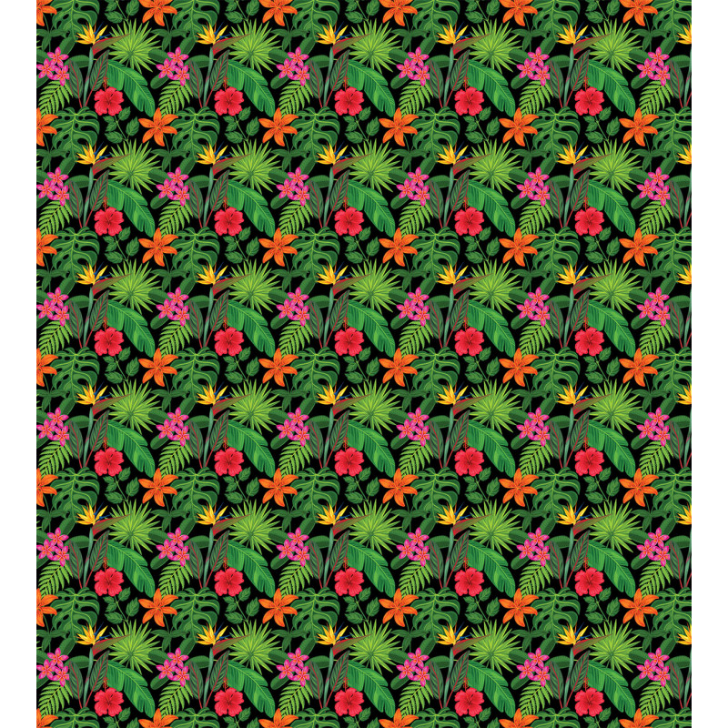 Colorful Summer Foliage Duvet Cover Set