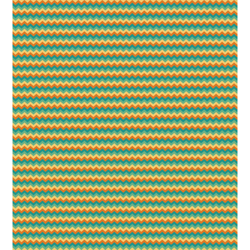 Geometric Colorful Lines Duvet Cover Set