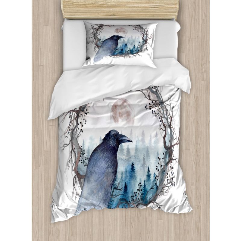 Fine Art Winter Nature Duvet Cover Set