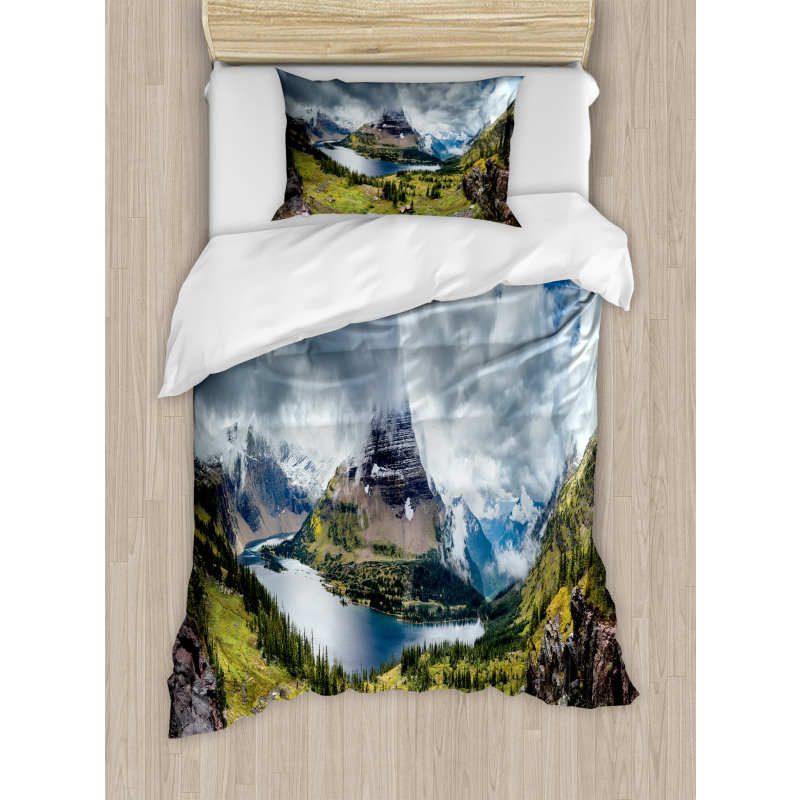 Overlook Vista Hidden Lake Duvet Cover Set