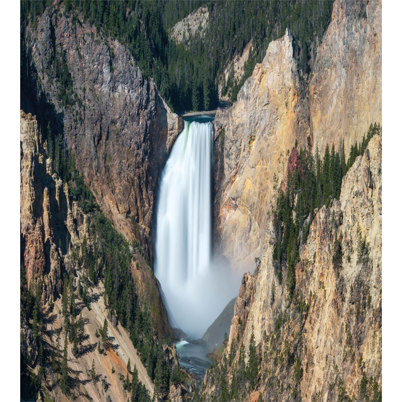 Grand Canyon of Yellowstone Duvet Cover Set