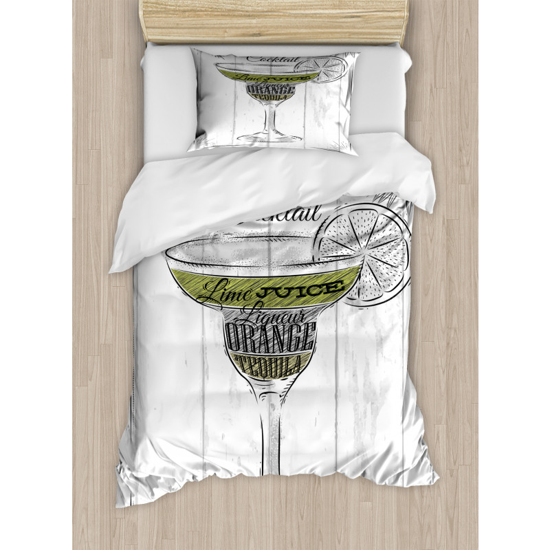 Ingredients of Margarita Duvet Cover Set