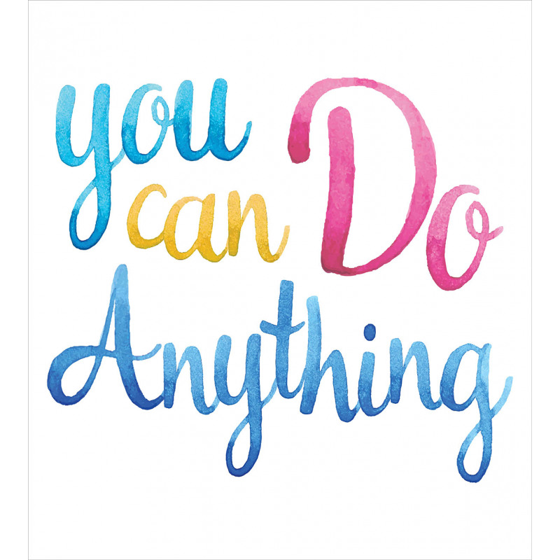 You Can Do Anything Duvet Cover Set