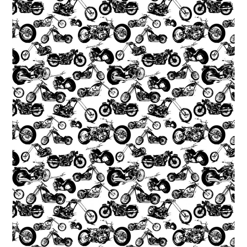 Models of Motorbike Duvet Cover Set