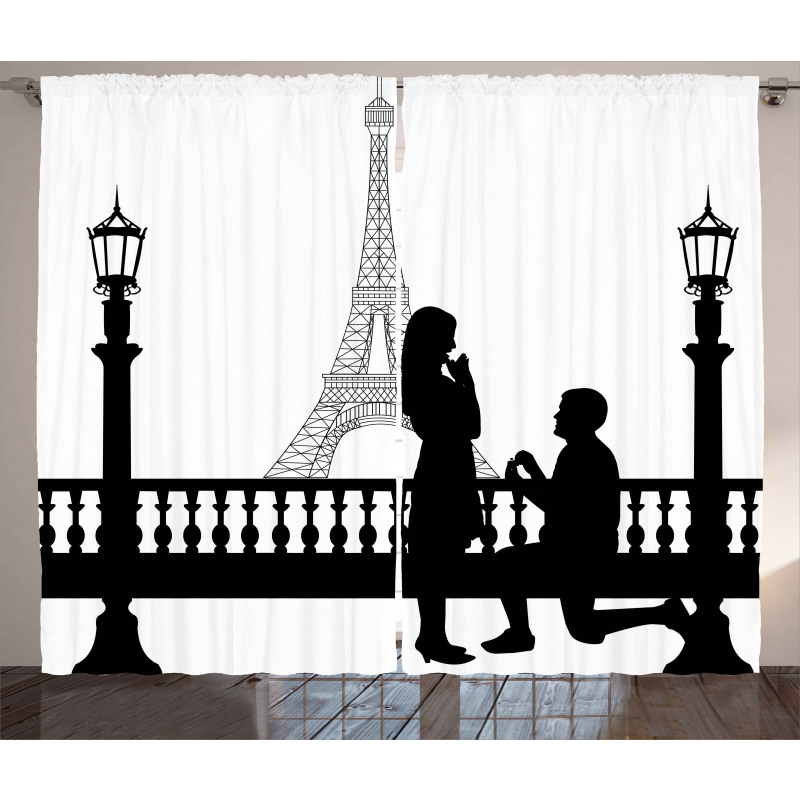 Evlilik Perde Pariste Teklif