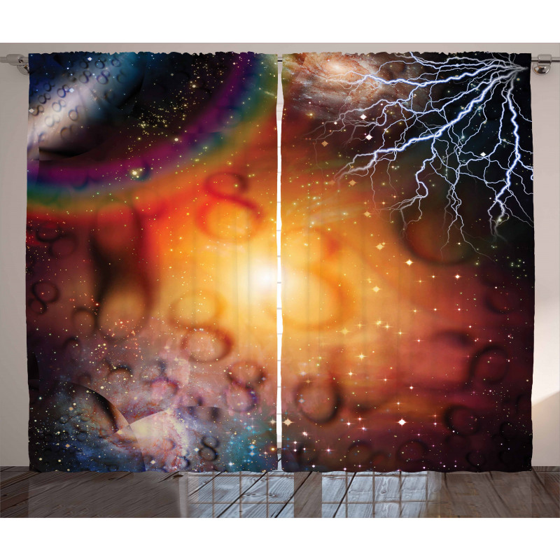 Universe and Electricity Curtain