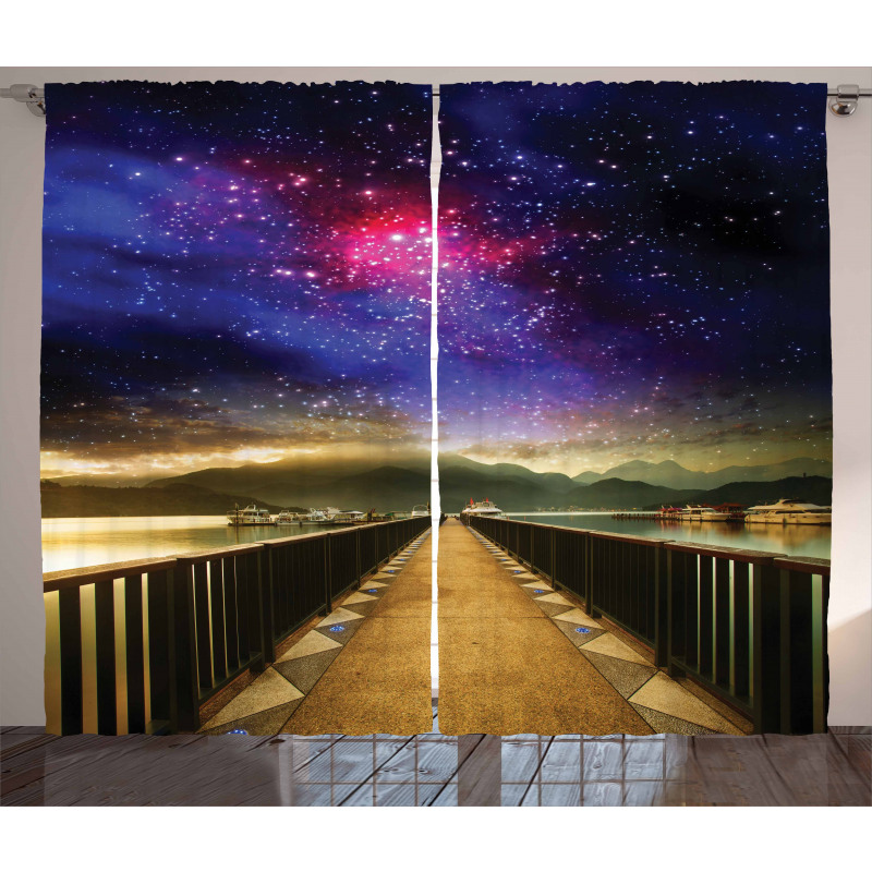 Galaxy Cosmos Bridge Curtain