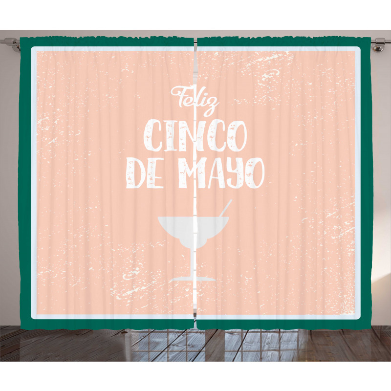 Cinco de Mayo Cocktail Curtain