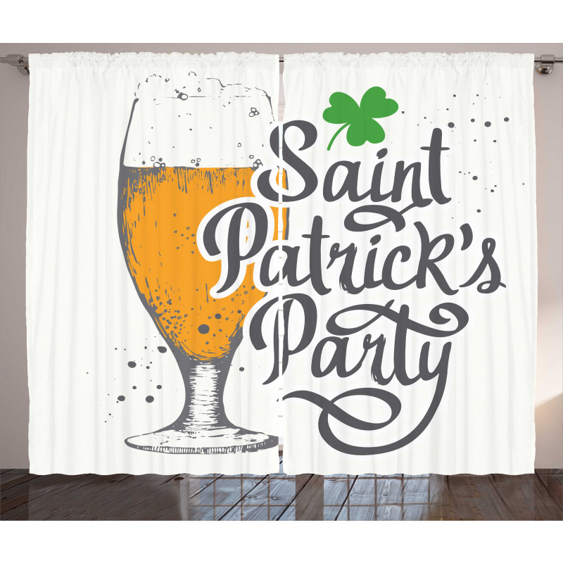Saint Patrick's Party Curtain