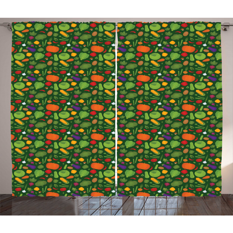 Organic Healthy Food Curtain