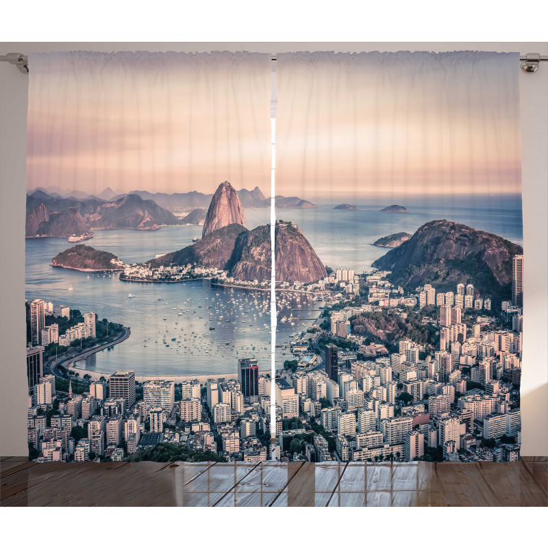 Rio de Janeiro Beach Curtain