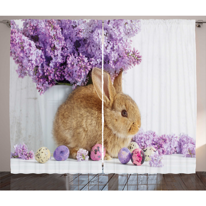 Rabbit Photo Curtain