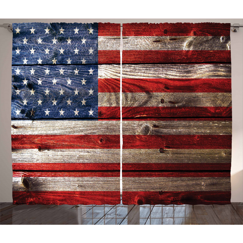 Independence Day Wall Curtain