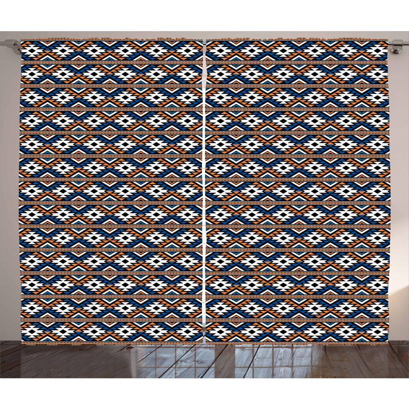 Geometrical Pattern Curtain