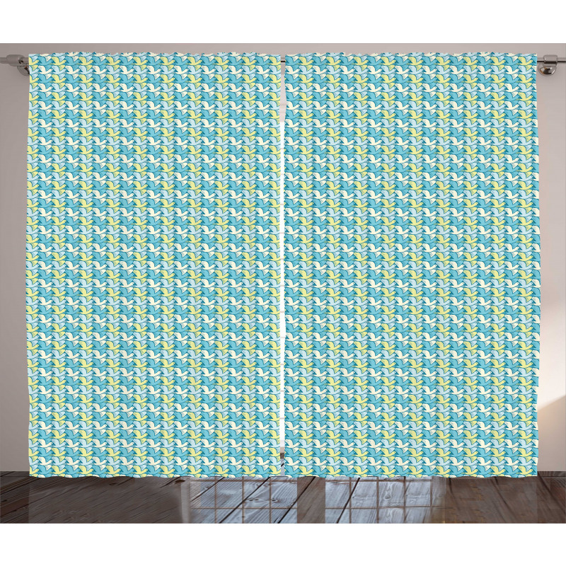 Creative Repetitive Pattern Curtain