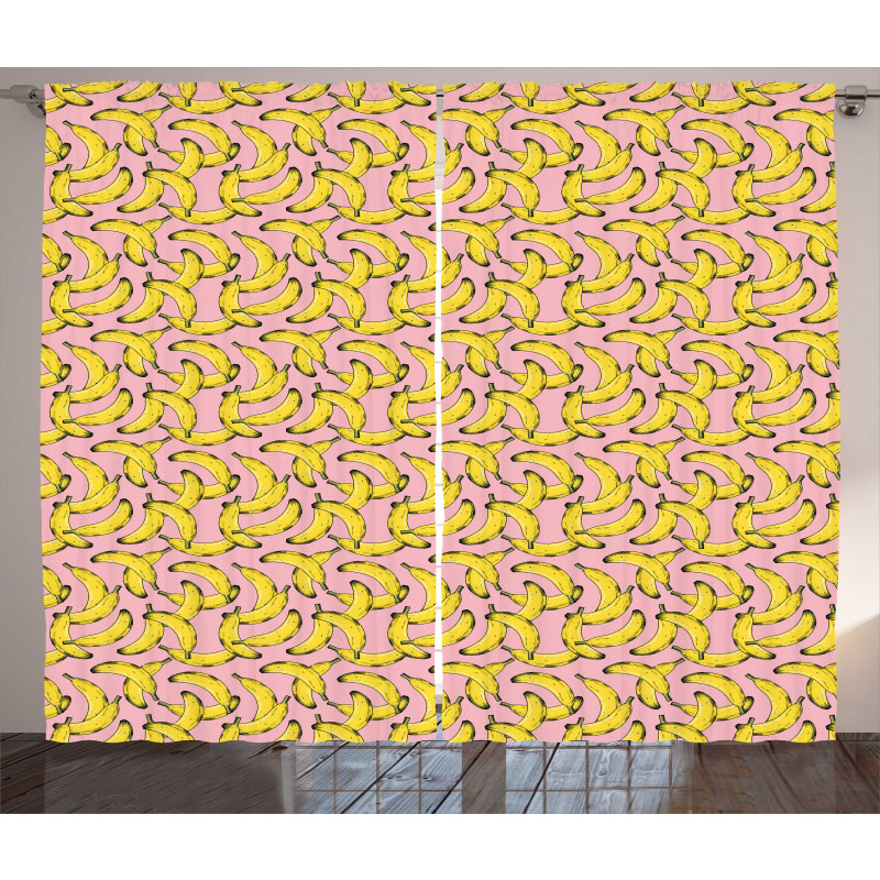 Fruit Fun Pop Pattern Curtain