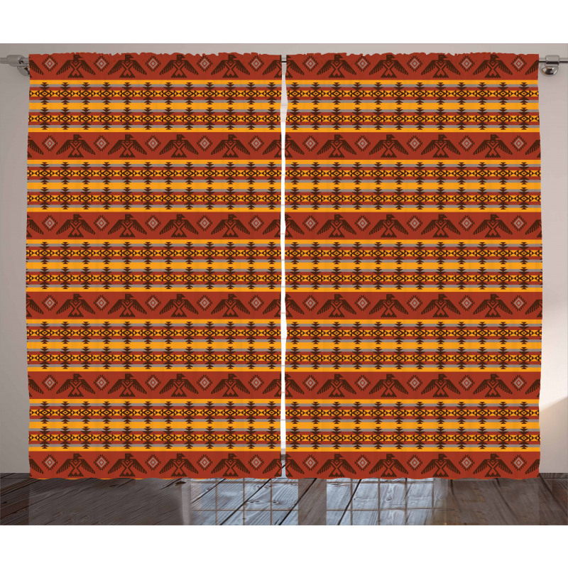 Indigenous Motifs Curtain