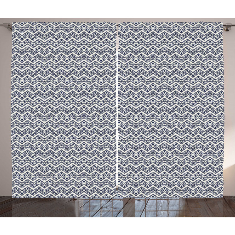 Minimal Floral Nostalgia Curtain