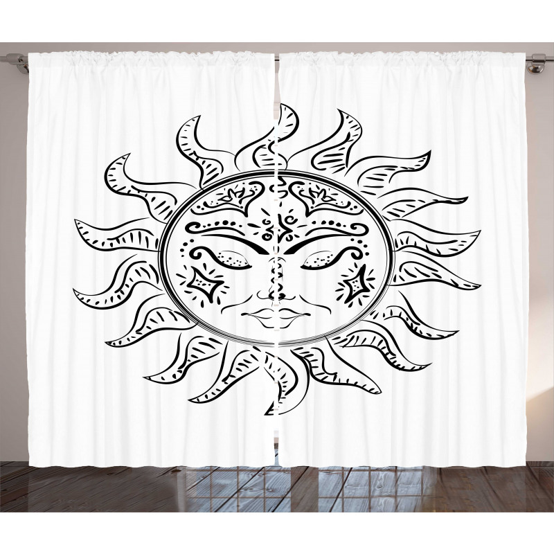 Sleeping Sun Curtain