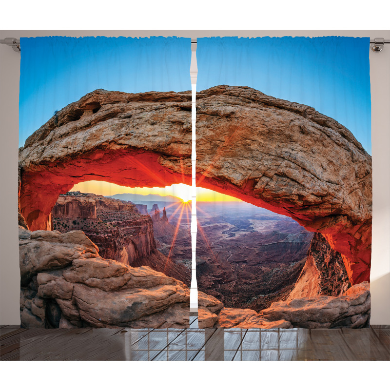 Utah National Park Curtain